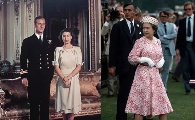女王 92岁英国女王告别“光腿”造型，穿长筒靴搭配大衣，时髦又保暖