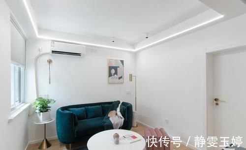 隔墙|大白墙装出智慧小宅,都藏在她家65㎡二居室里,实用性满分,好美好治愈