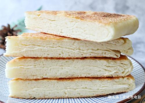 椒盐千层饼的家常做法,营养好吃,咸香入味,家人爱吃的可口早餐