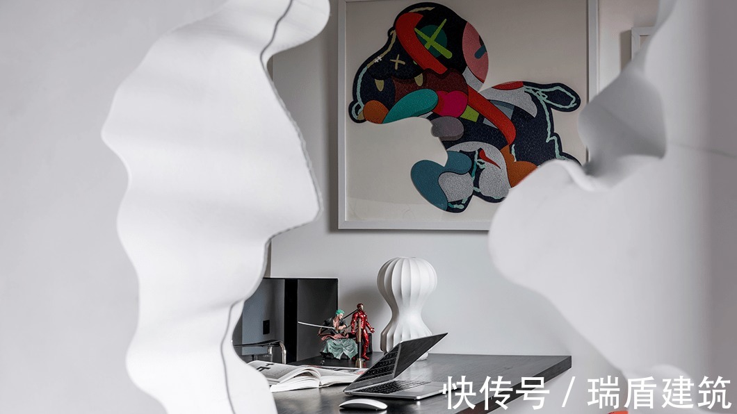 水泥板|120㎡简约高级黑,这样设计超有范!