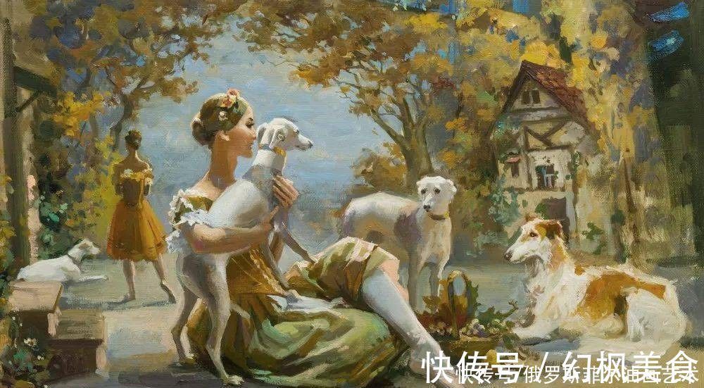 沃斯特雷佐娃!俄罗斯画家阿纳斯塔西娅·沃斯特雷佐娃漂亮油画作品欣赏