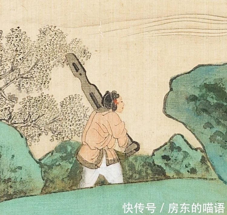 大千!极目苍穹 超以象外:张大千青绿山水杰构《李检法定林萧散图》