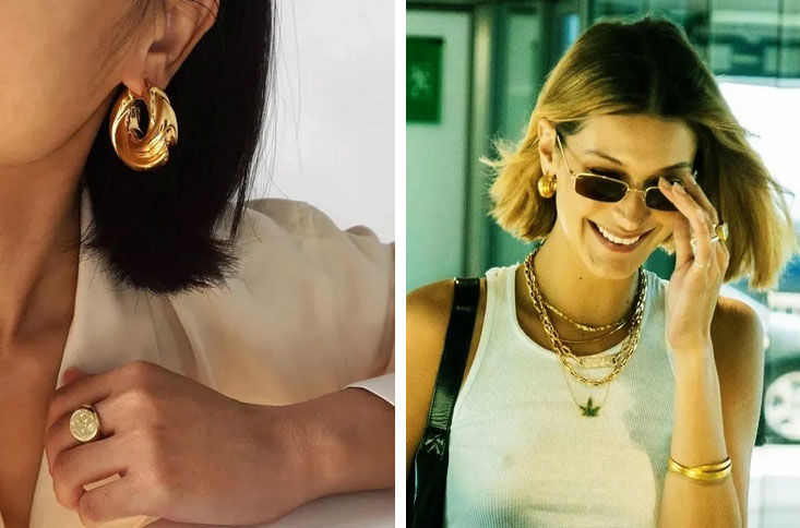 穿T恤的时候 戴什么项链最时髦?