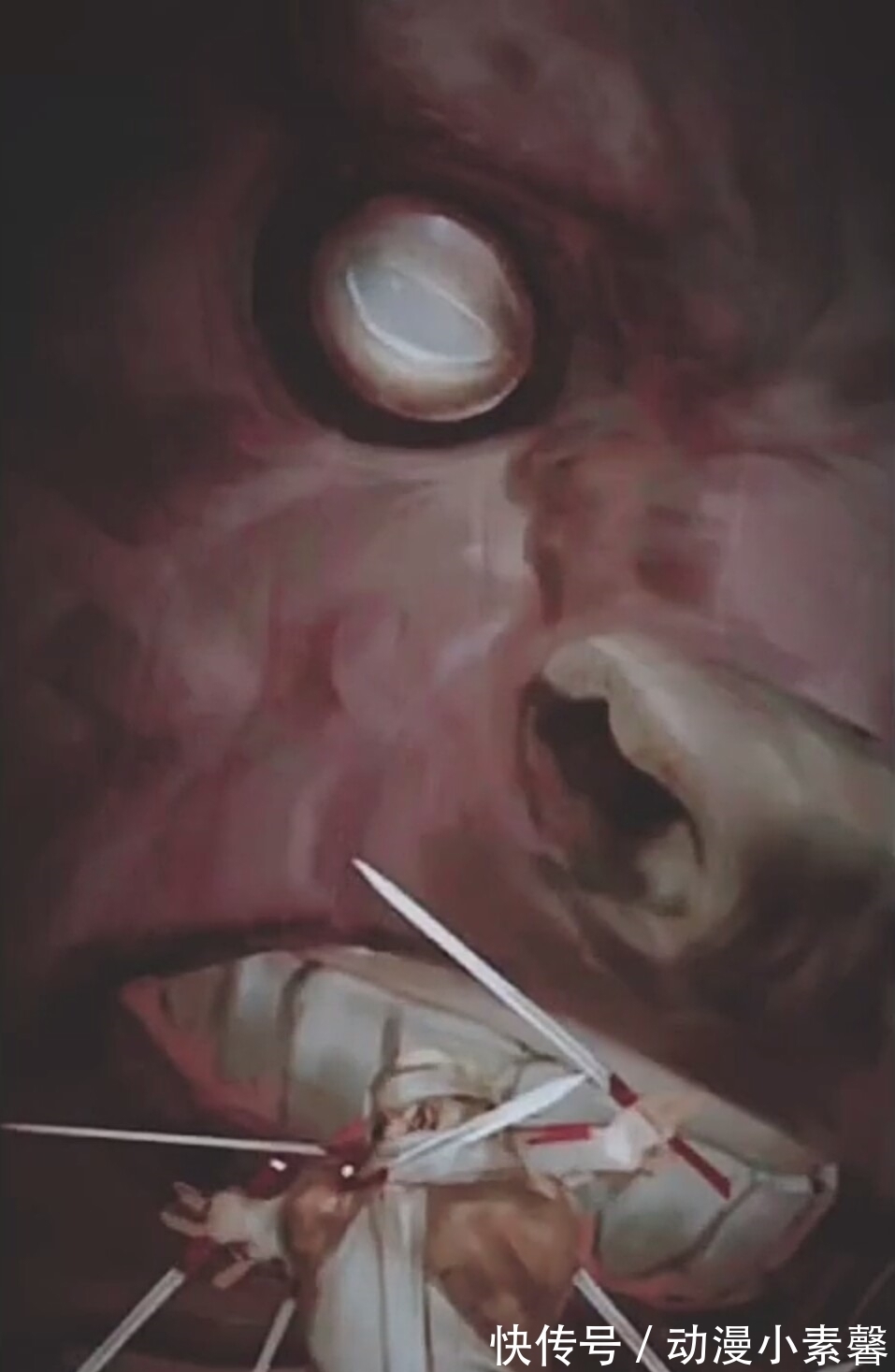 八尾|《火影》尾兽画作实体化,它们体型到底多大?巨物恐惧症都犯了