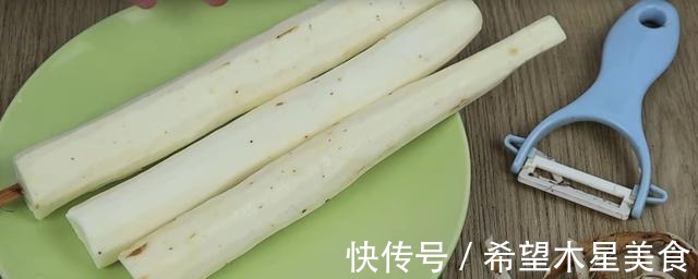 去皮|山药去皮不用戴手套,只需一根筷子搞定,手不粘也不痒,简单实用!