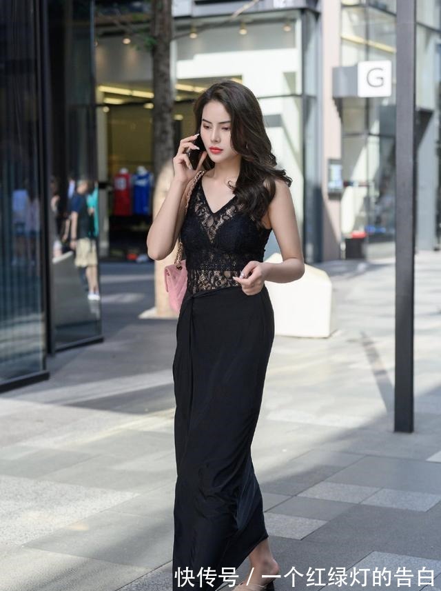 妩媚 全黑色穿搭的女人,往往更妩媚动人!