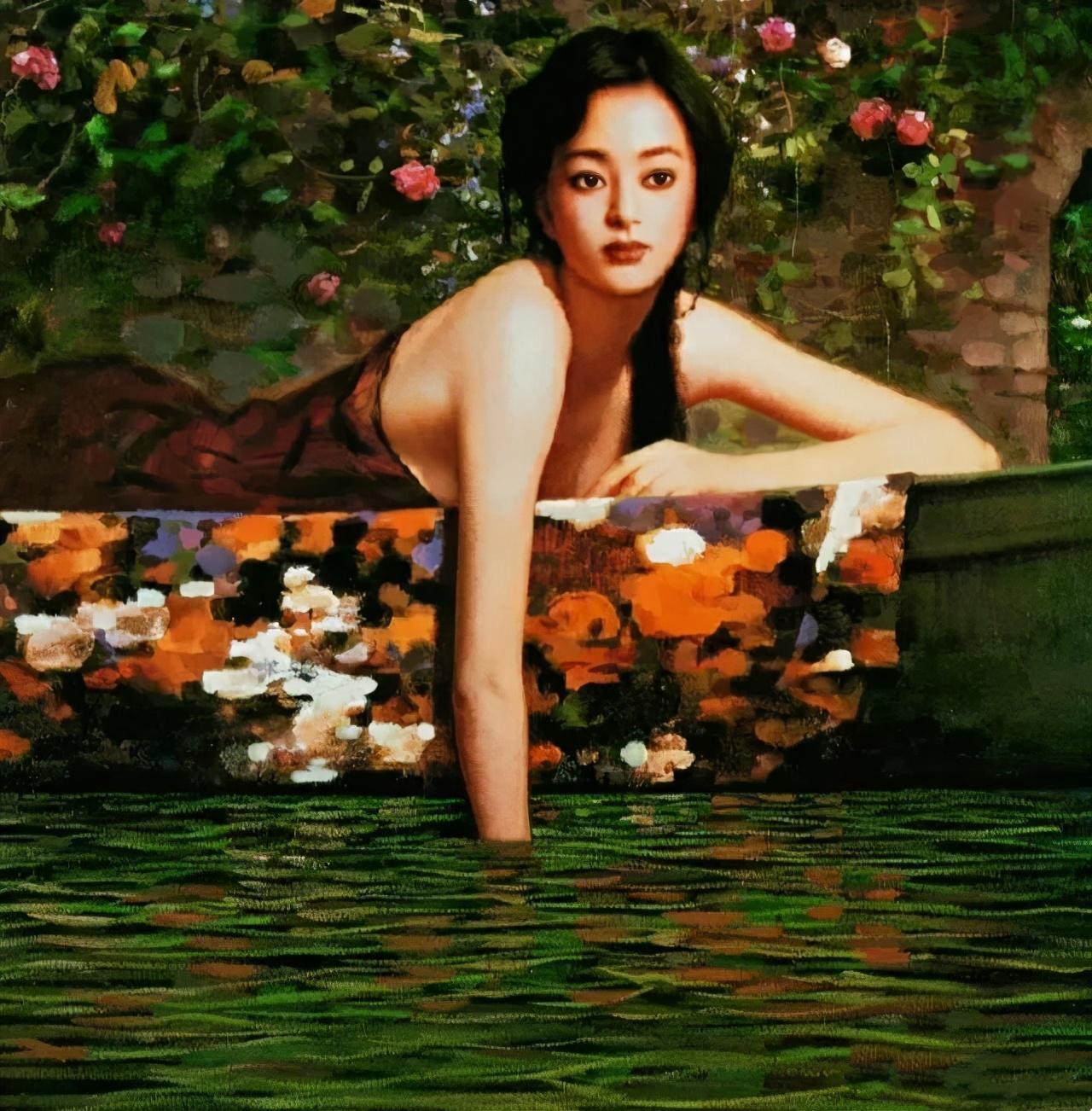 他笔下的美女被无数次盗用!