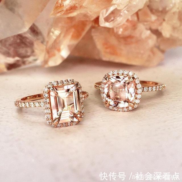 粉红色|让凯特王妃都爱不是释手的摩根石，被誉为宝石界的新潮流！