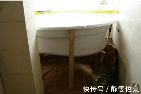 泡泡澡|巴掌大的卫生间,老师傅帮忙砌了个浴缸,发在朋友圈底下全是赞