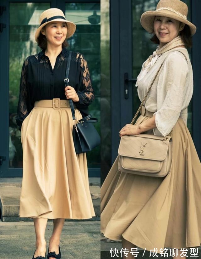 版型|65岁奶奶真会穿，样貌平平身材微胖，却凭借时髦减龄穿搭圈粉无数