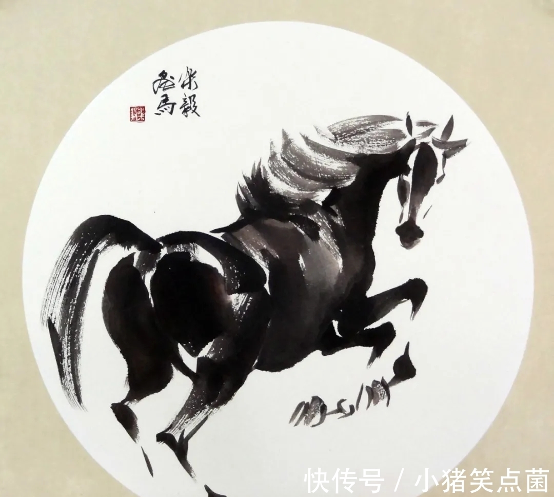 人观|他笔下的骏马,作品不落俗套,让人观之如闻其声