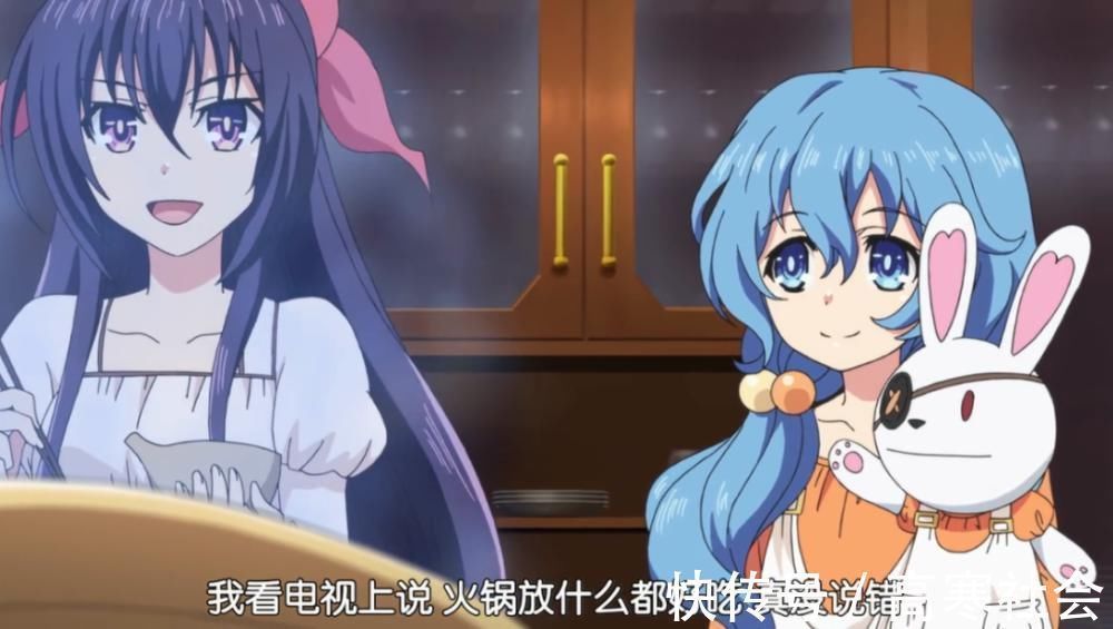 士道|士道与精灵们吃暗锅,众人都被黑暗食材弄昏,时崎狂三自作自受