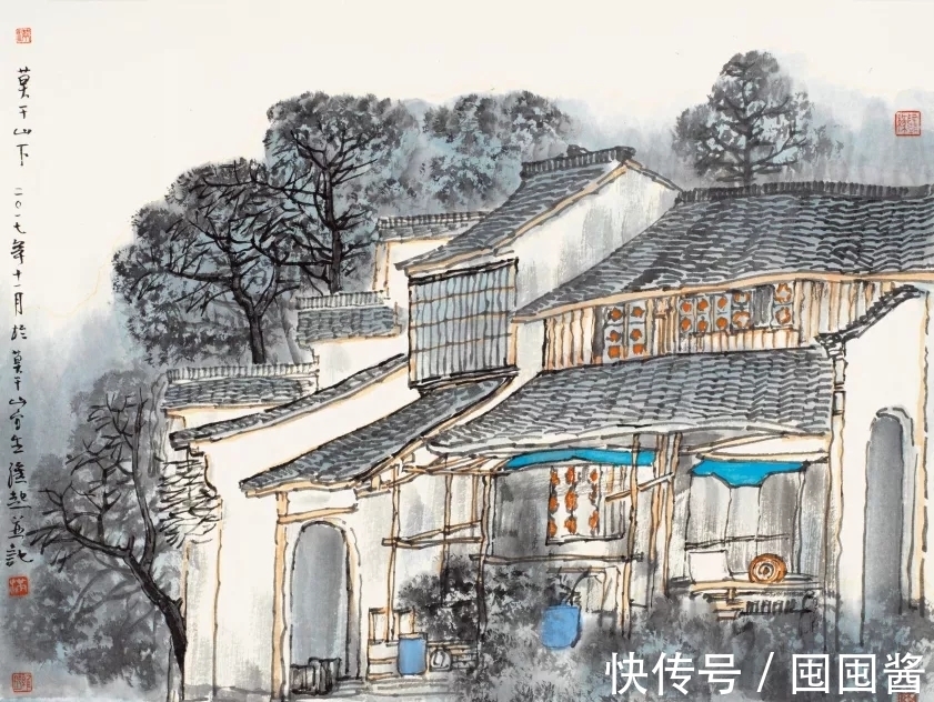 满维起&中国水墨画院|老骥伏枥,总有新意,满维起山水写生新作