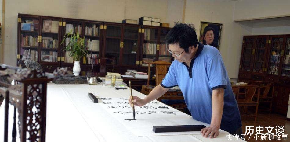 用力过猛|书法名家张旭光的书法,被网友喊话你写的字你自己认识吗