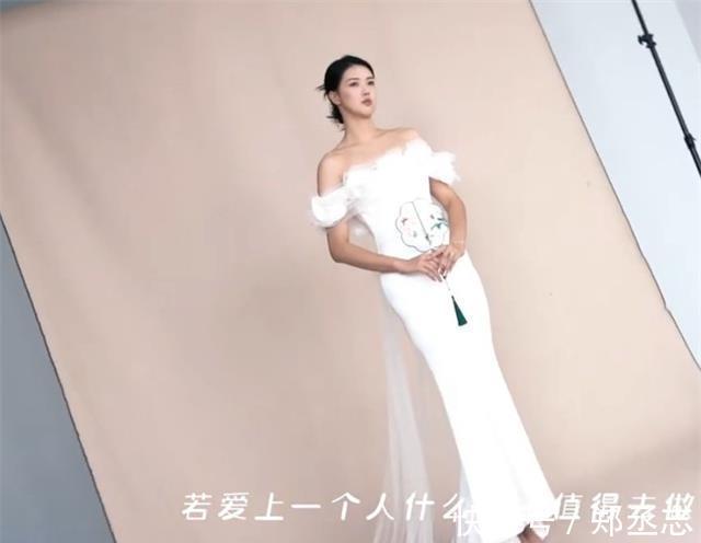 高跟鞋|1米95张常宁太逗!和2米1老公拍结婚照,工作人员爬梯子才能化妆
