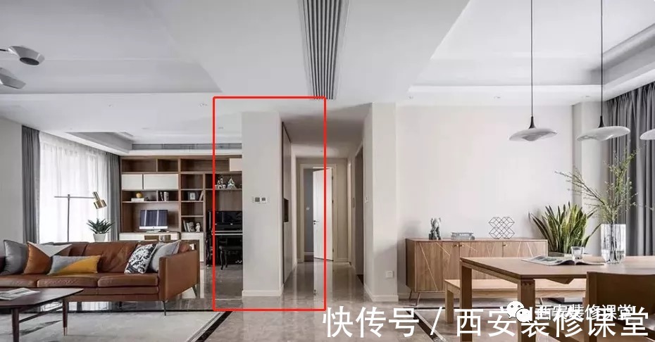 空间|牺牲墙体镶嵌收纳柜,实用而且好看