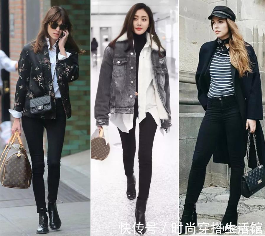 轻熟 ?这才是秋冬该有的轻熟风穿搭,时髦百搭,不露脚踝也可以很好看