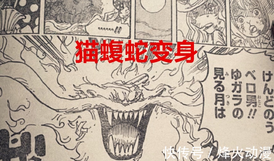 山治|海贼王1023话:猫蝮蛇和犬岚会死去,杰尔马家族曾经也是“神族”