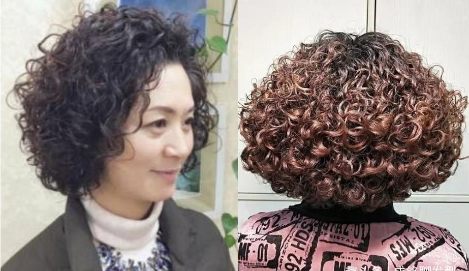 女人|60岁女人别总烫小卷发,试试优雅又大气的摩根柔卷烫,减龄又时髦