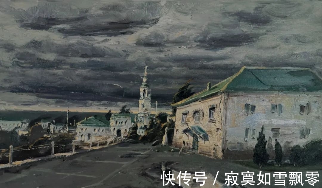 中国画$画家厉国军参展“写意气象 中国油画展” 展现潮起潮落的岁月印记