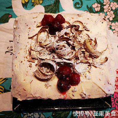 #安佳万圣烘焙奇妙夜# 巧克力覆盆子乳酪蛋糕,蛋糕预拌粉