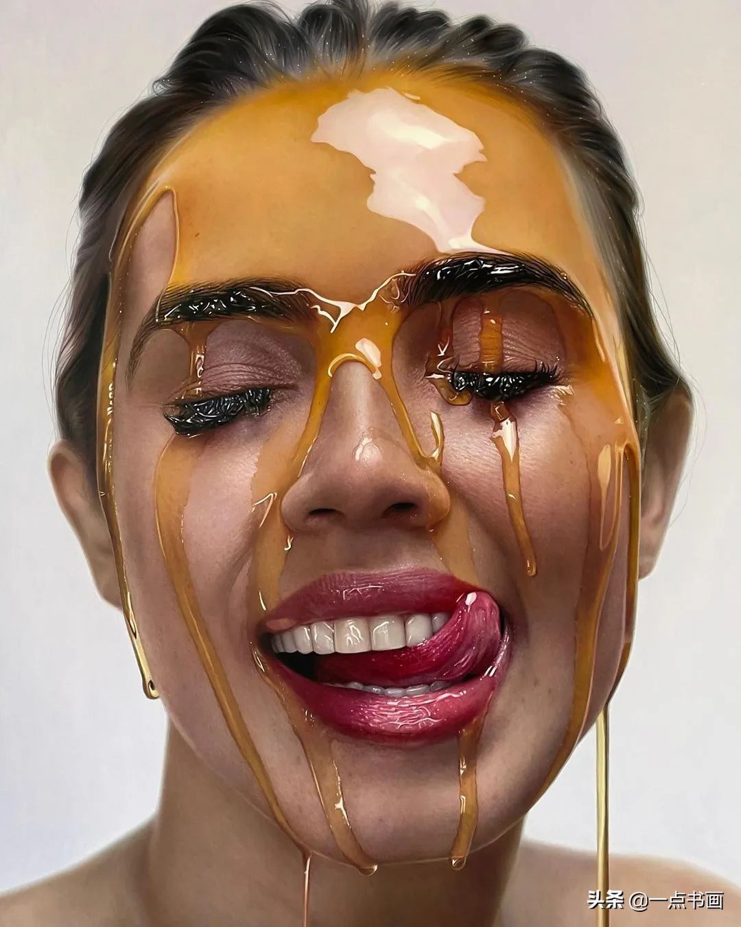 人体单反!这位巴西画家被称为“人体单反”,对色彩和细节的把控,简直神了