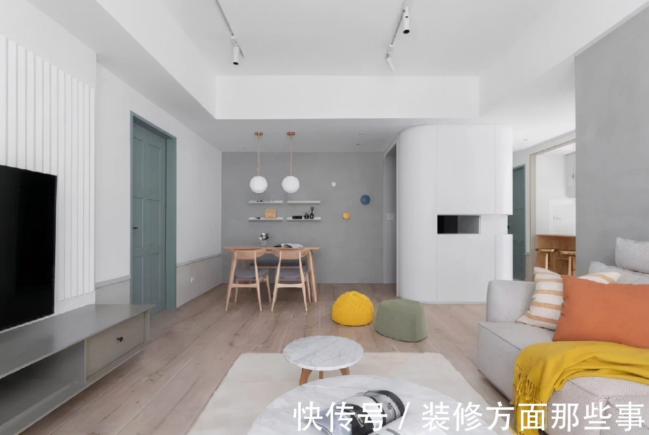 收纳|107平对空间做减法,去除不必要的摆设,整个居住更舒心