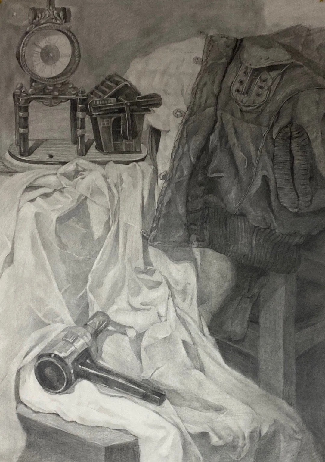 虚实&传说中素描的“虚实变化”,应该就是这样的!