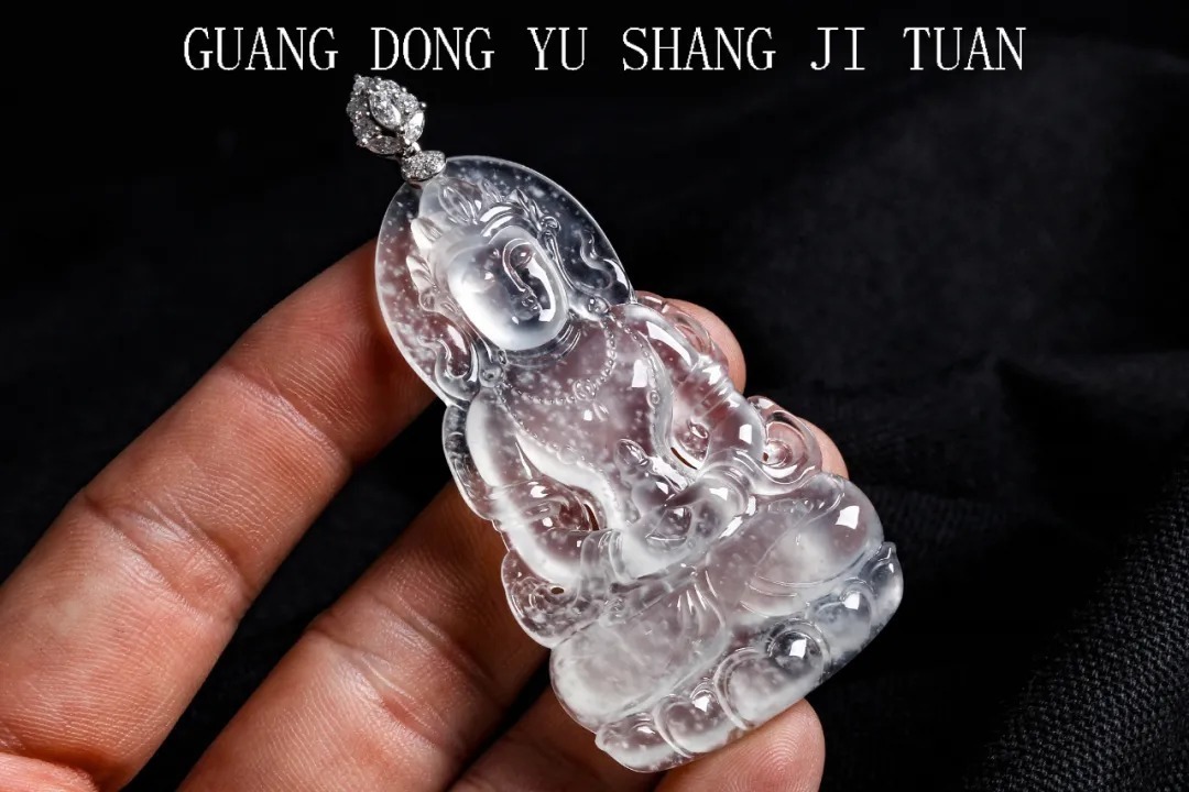 雪花棉,翡翠里的冰雪世界|玉赏 | 雪花棉翡翠