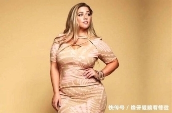 体重|体重180斤乌克兰模特，靠大码时装代言，年入百万