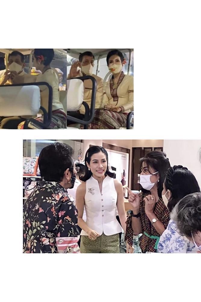 泰国贵妃越来越受宠,泰王穿情侣装陪她逛街,连王后都没这待遇