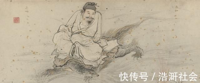 张路&800年前的独特神仙图,收藏界里的宝贝,绘画线条强过范曾