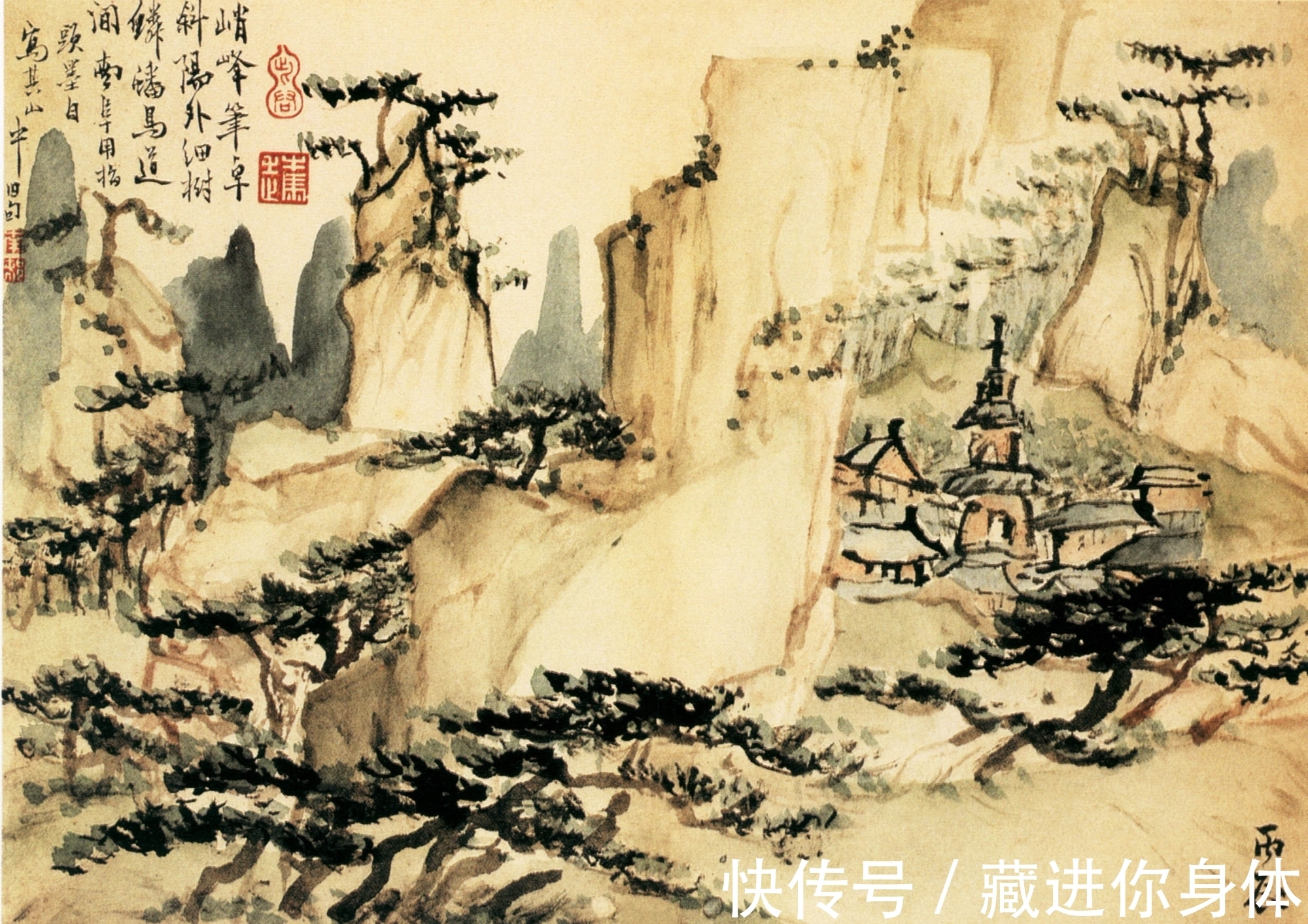 楼台|杜牧很经典的一首诗,选入小学课本,短短28字成描写江南之典范