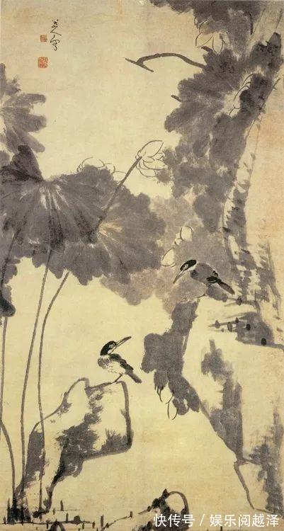 八大山人|八大山人的荷花,独自清凉