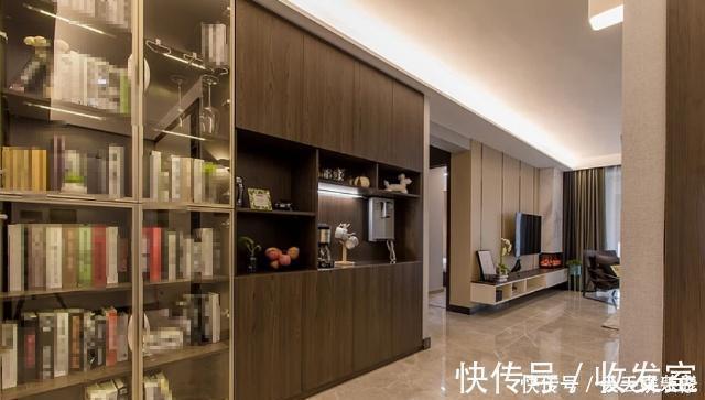 餐边柜|装修时,硬是在餐厅挤出“隔断”邻居不解,完工后悔自家没效仿