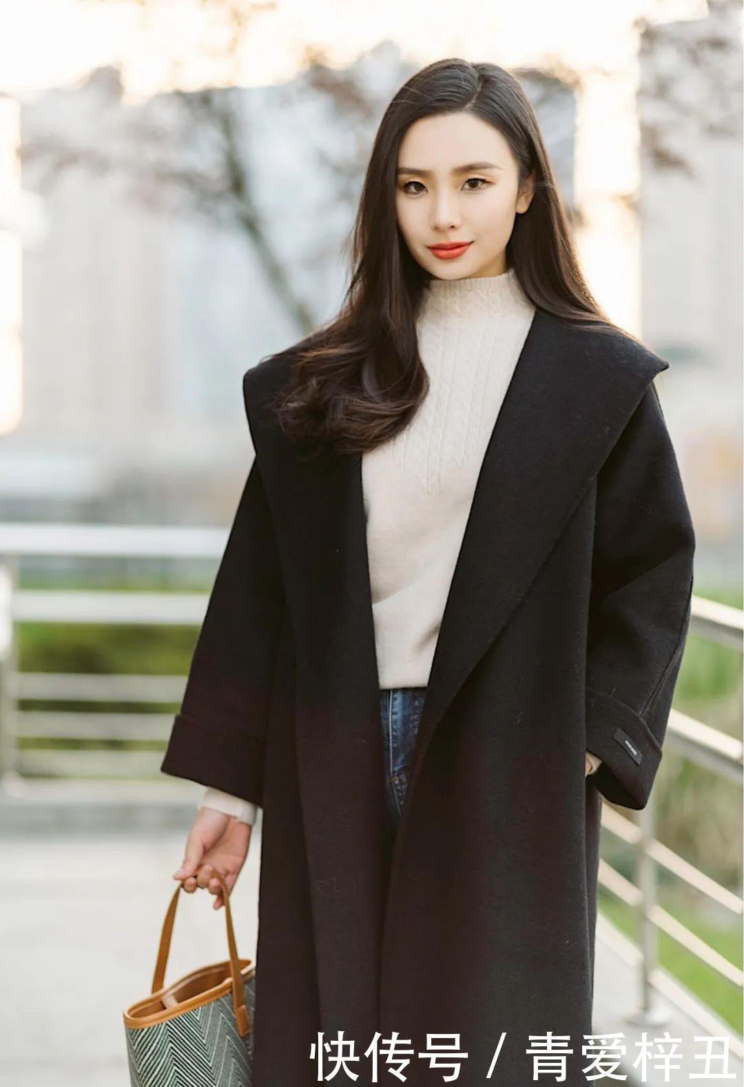 长大衣+女王靴,A到爆