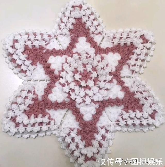 针法@「针织作品」32款只用到一种针法织出来的美垫子,新手留存备用