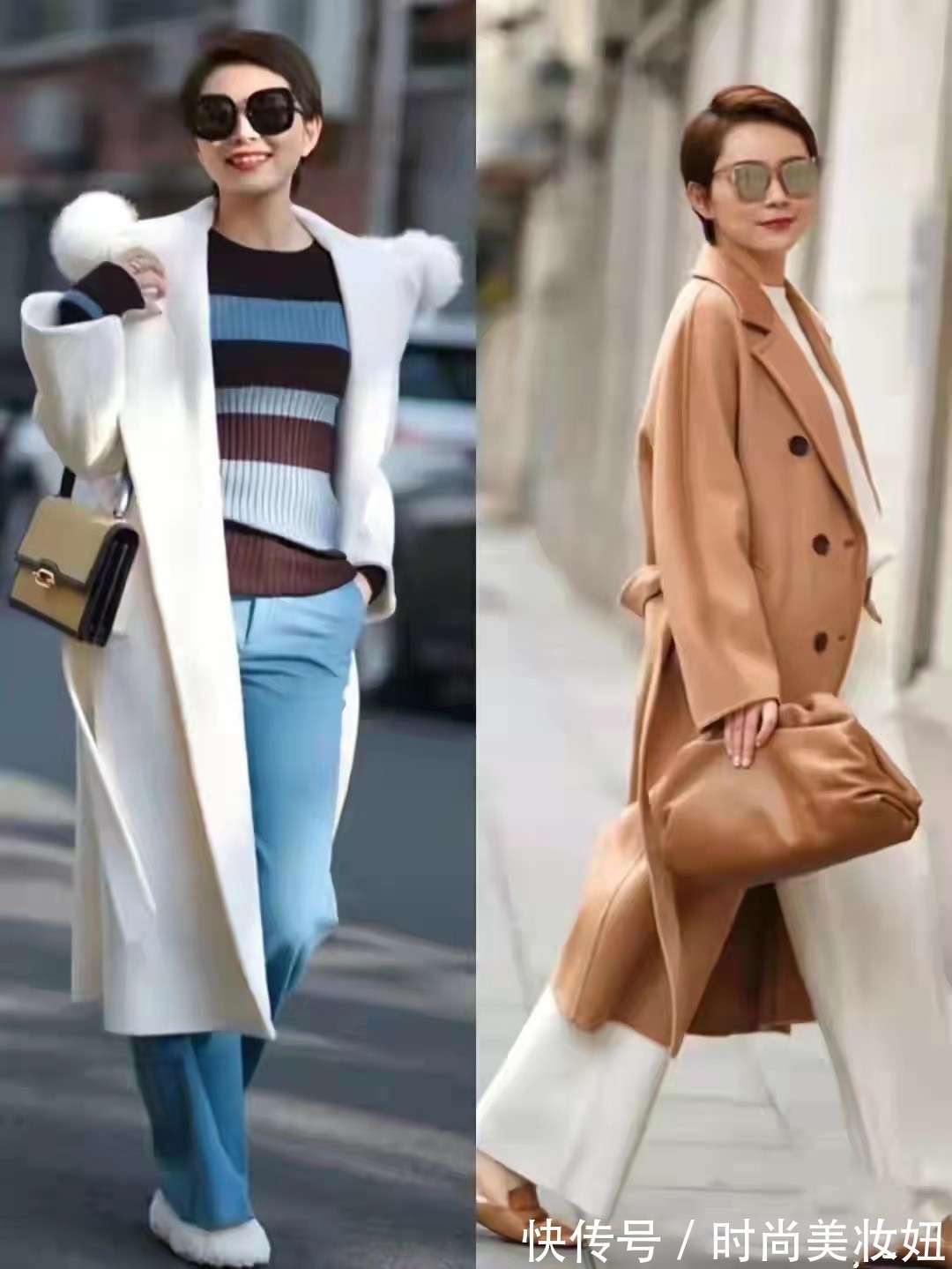 毛衣 她穿出了40岁女人想要的高级感,简约却高级大方,照着穿稳赢