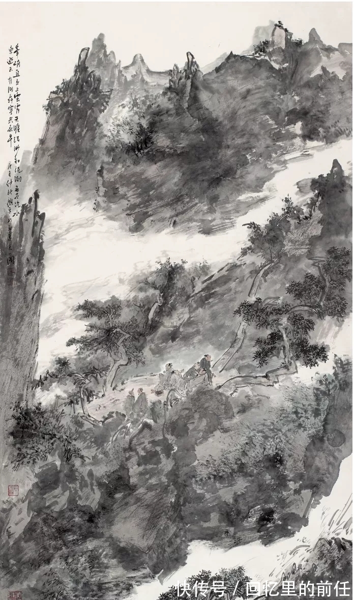 国家画院|用笔洒脱，墨韵清逸｜国家画院顾平山水画