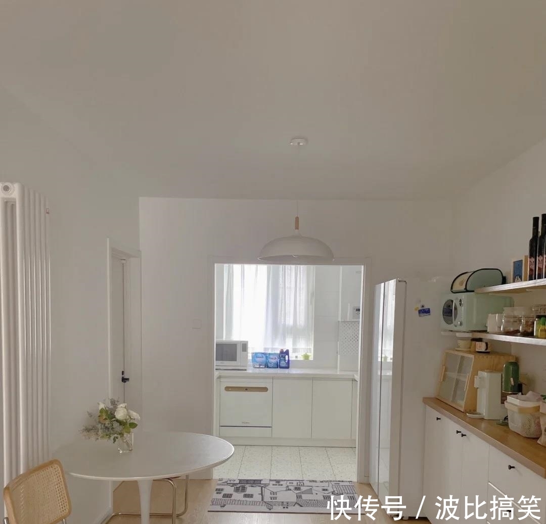 台面|90后夫妻的“穷装”新家,引起强烈舒适,越简单,越幸福