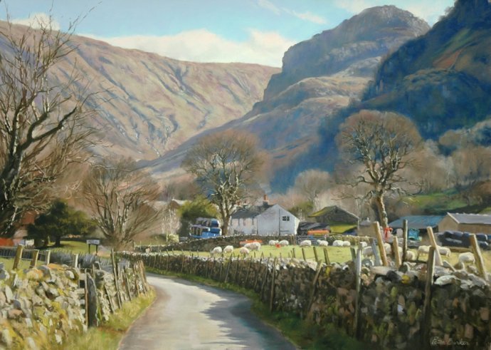 Peter#英国Peter Barker油画风景(二)