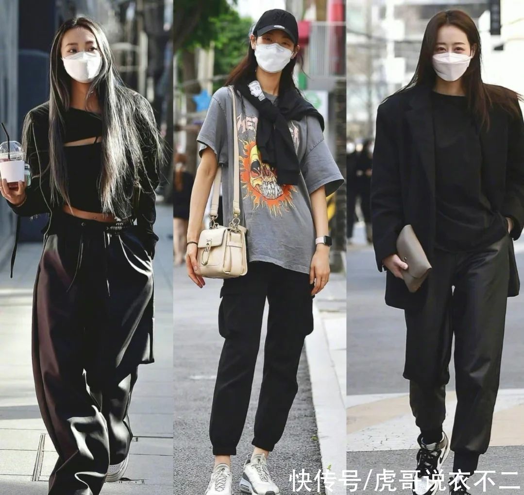 单品|论“黑色系”搭配，就服韩国时髦精，出街装高级个性不失街头感