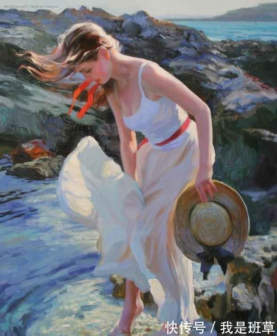 绘画@前苏联大兵艺术家心中对女性的讴歌与赞美,沃列戈夫的女性人物画