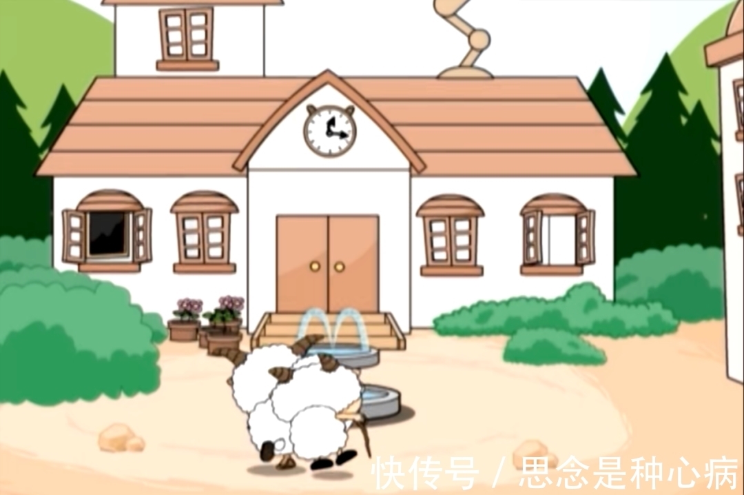 灰太狼|喜羊羊与灰太狼中最初喜欢玩的一个梗，蜗牛是慢羊羊永远的对手