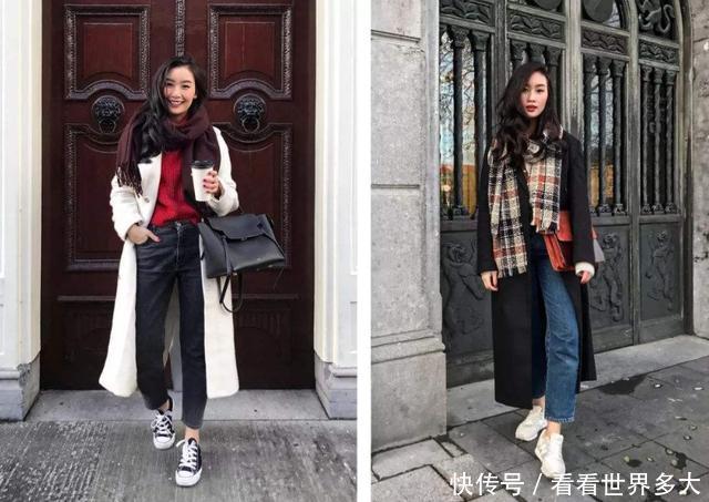 仅158的时尚博主教科书式穿搭,气场直逼170,别说小个子不好看