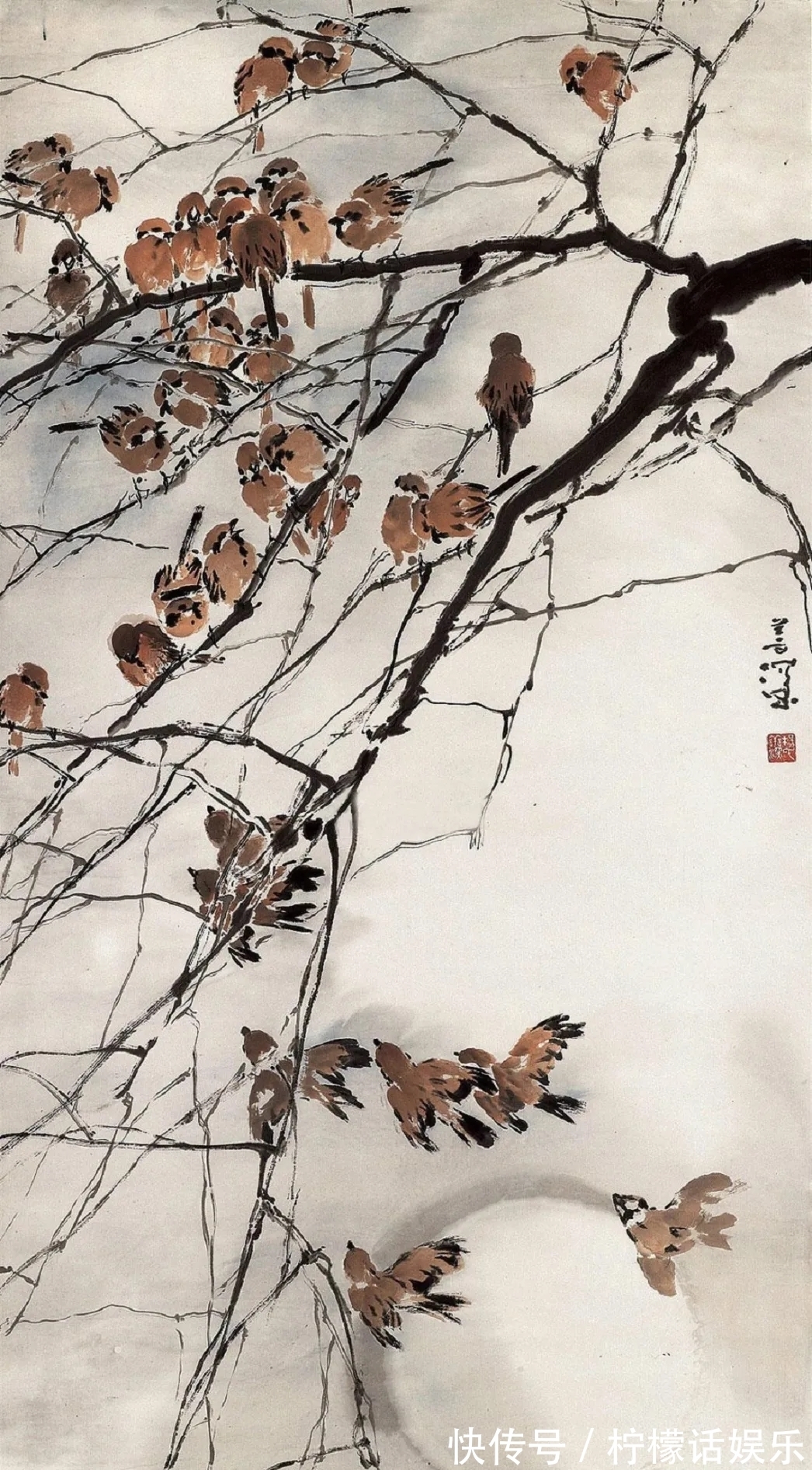 杨善深!他是声名远播的中国画大师,也是岭南画派中花鸟画的顶尖级人物