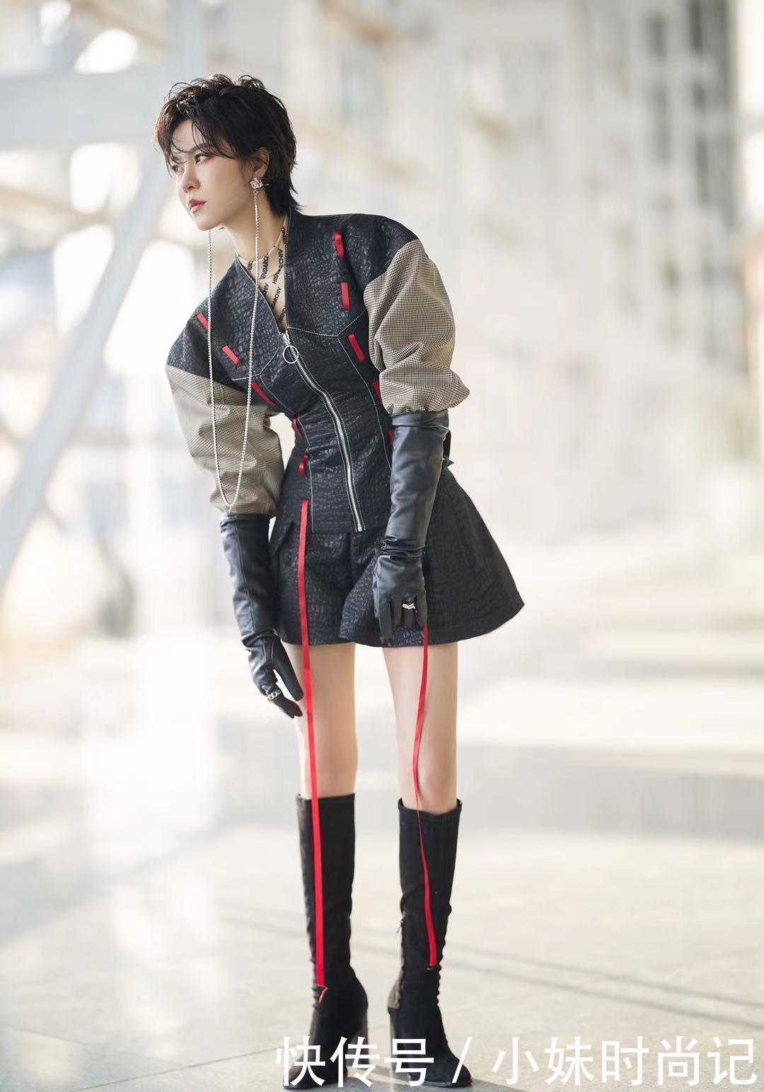 春天学郁可唯的穿搭，显腿长显气质，到哪都是焦点