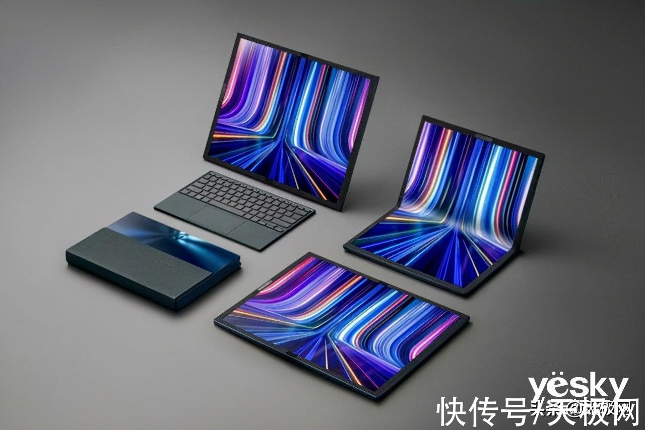 人脸识别|华硕发布全球首款17.3英寸OLED折叠屏Zenbook 17 Fold笔记本