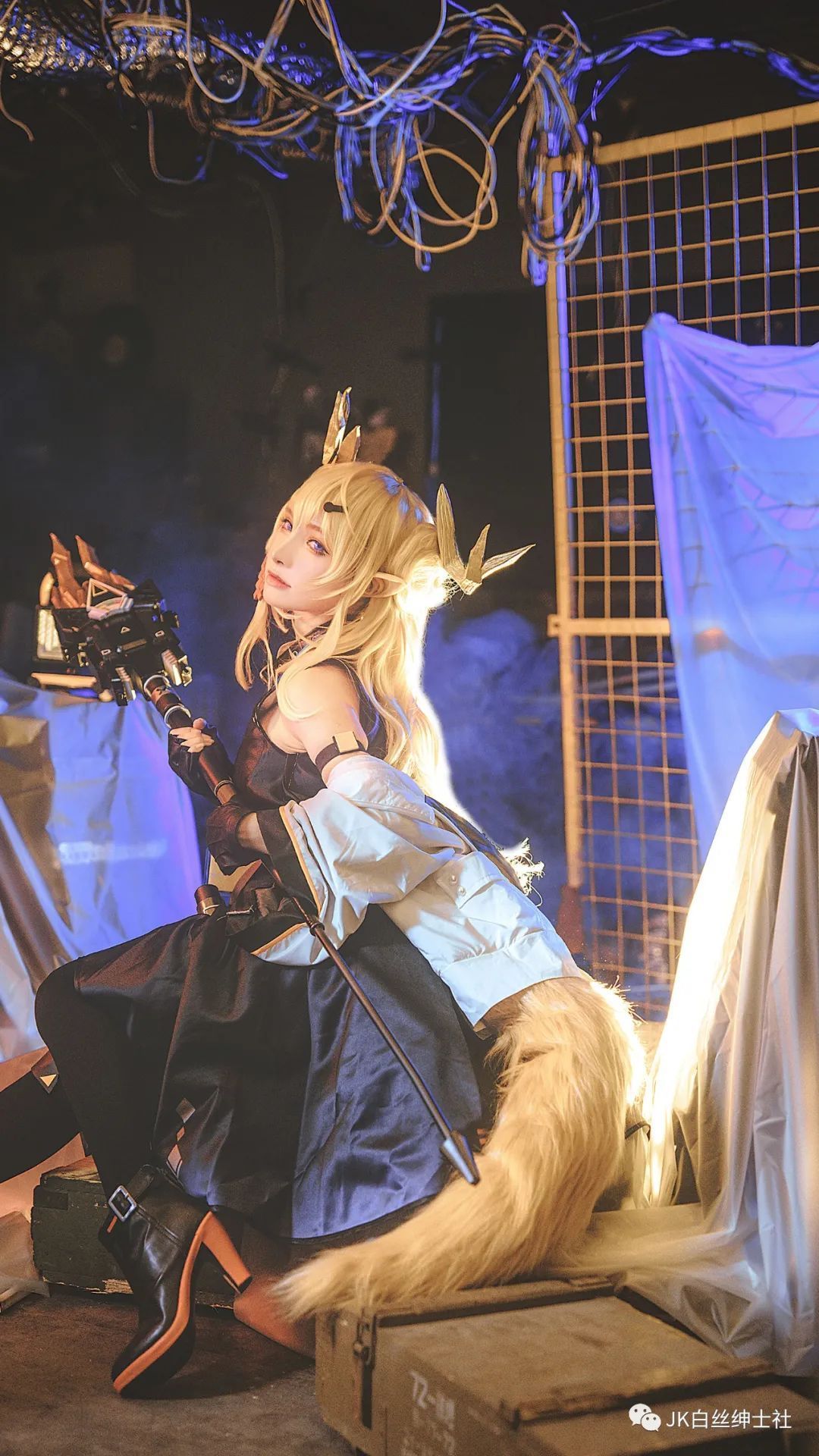 cos:明日方舟惊蛰cos正片@千禾