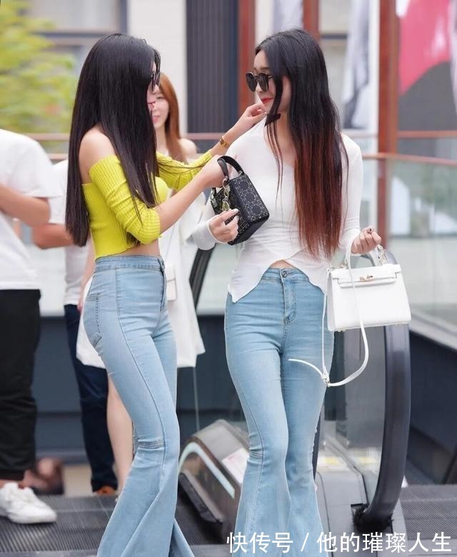 搭配|穿着瑜伽裤俏皮又活泼,更迷人和自信,形成一道美丽的风景线